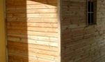 casetta da giardino in legno a roma modello Ripostiglio-Addossato - anteprima
